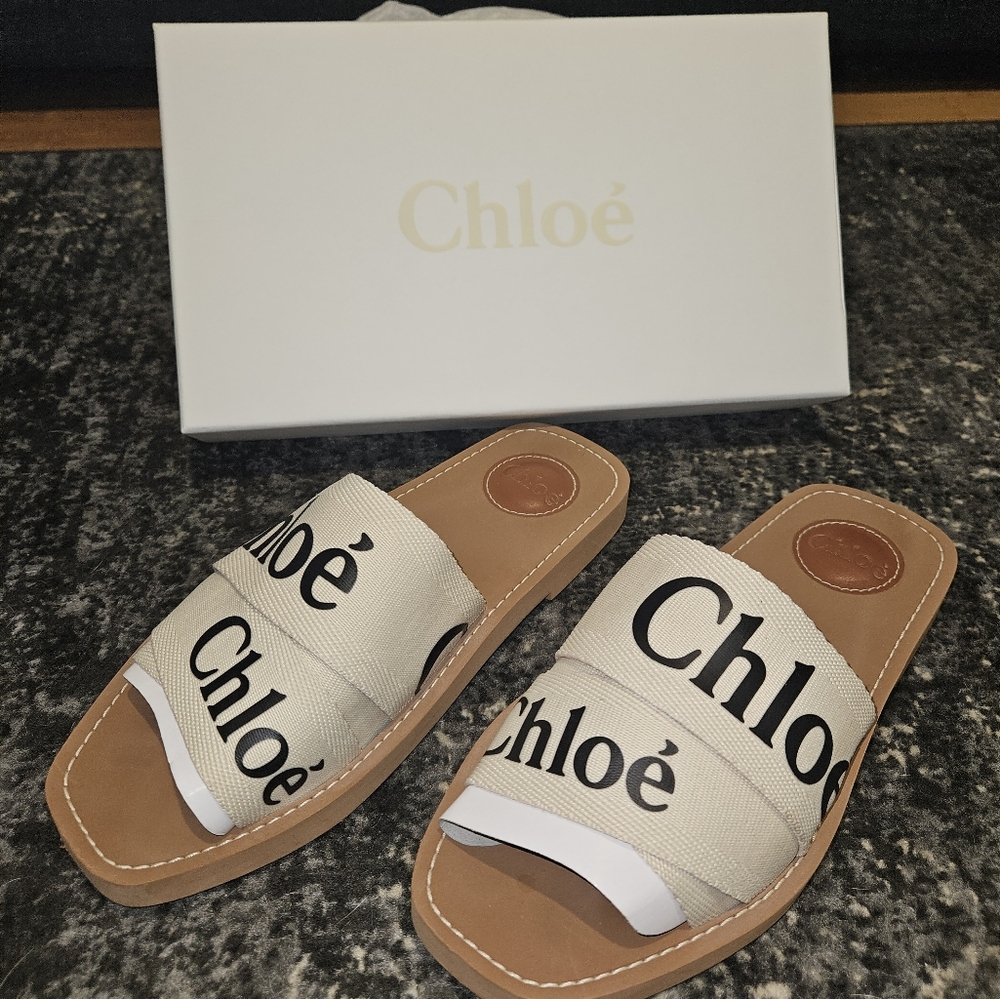 Chloé Woody Slide Sandal (Women)